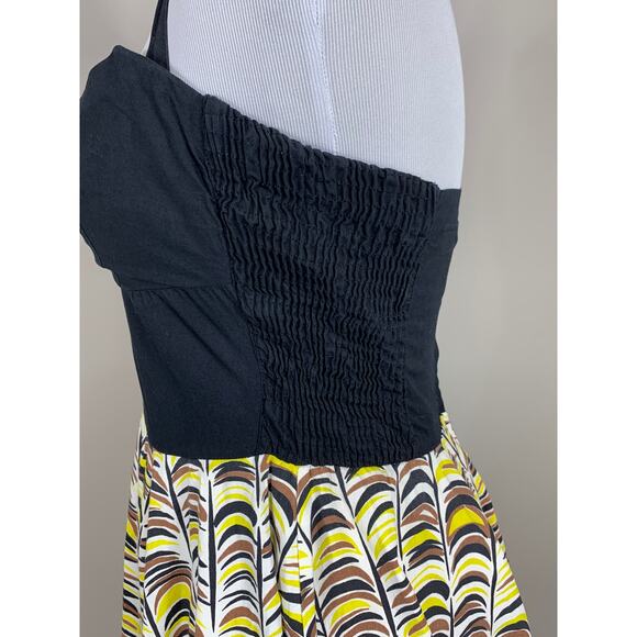 Anthropologie Girls from Savoy Retro 50s Summer Halter Dress Rockabilly PinUp - Picture 8 of 13